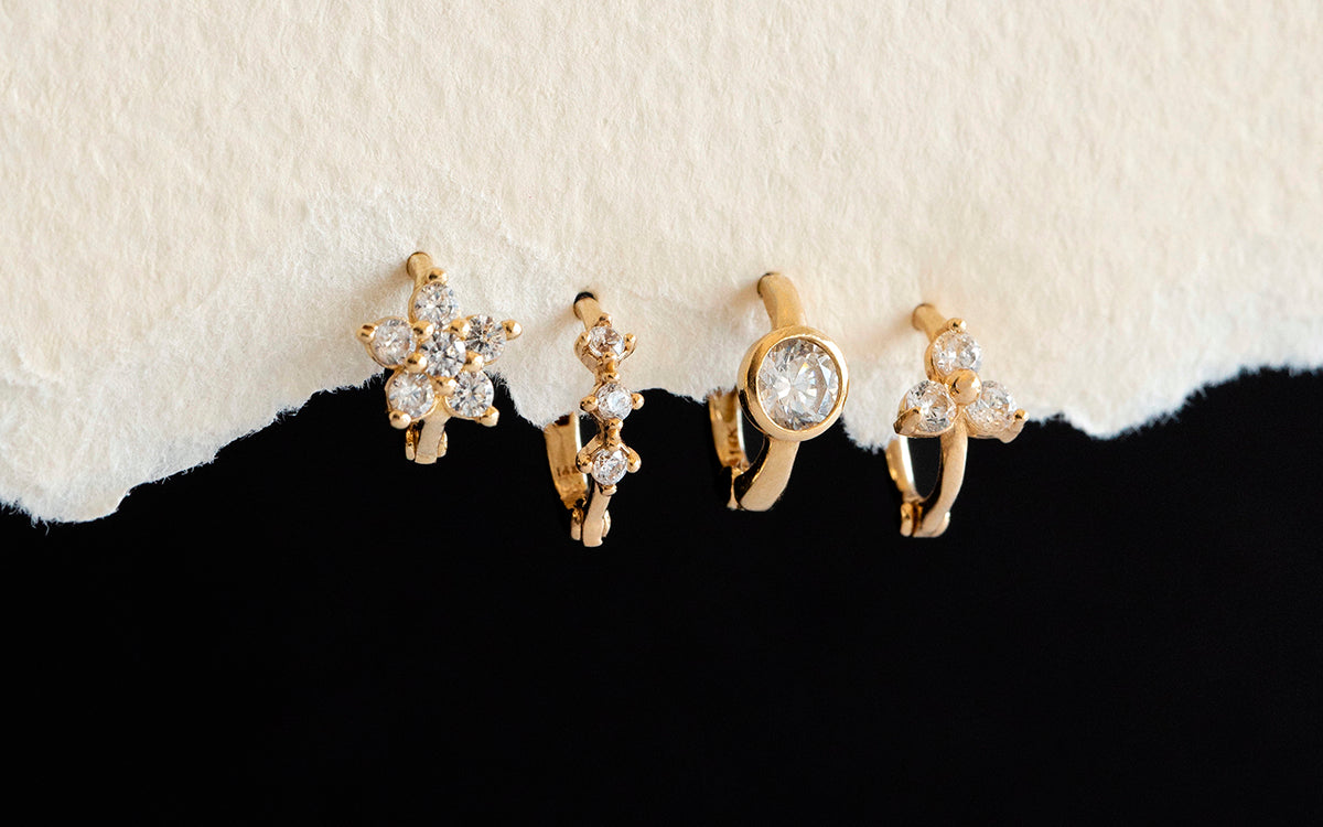 Por qué elegir piercings de oro