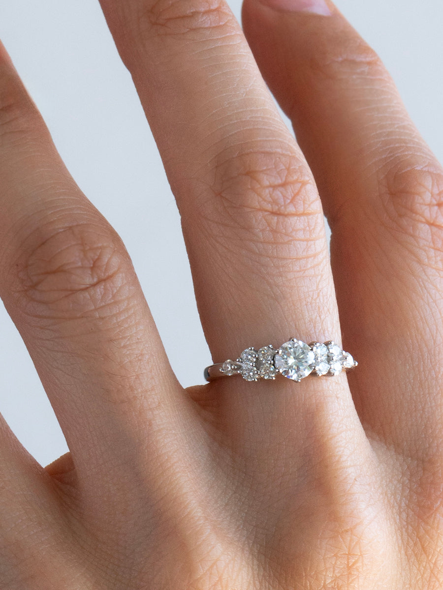 Anillo Único 003 - Plata Rodinada