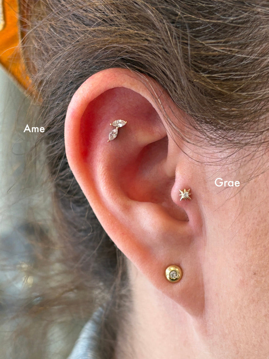 Piercing Grae - Oro 14k