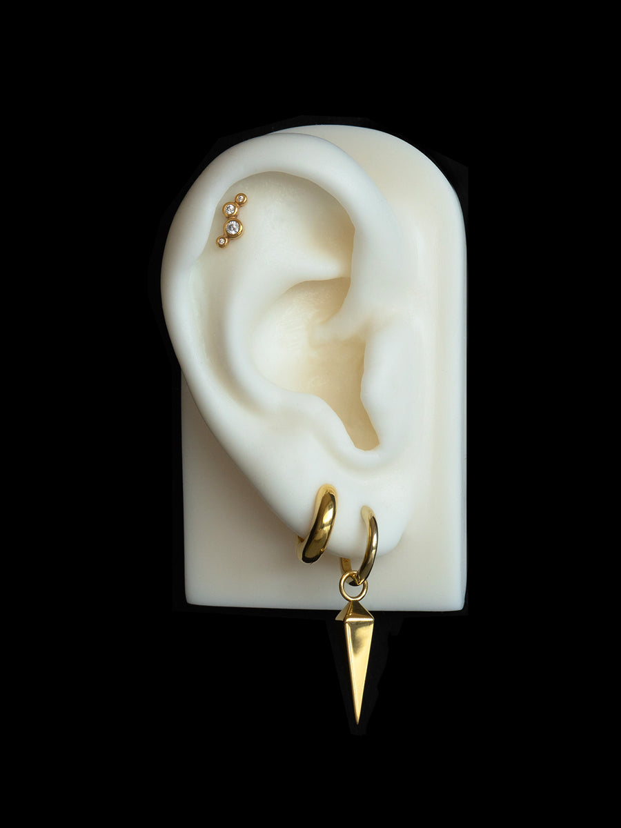 Argollas Nina S - Enchapado 18k