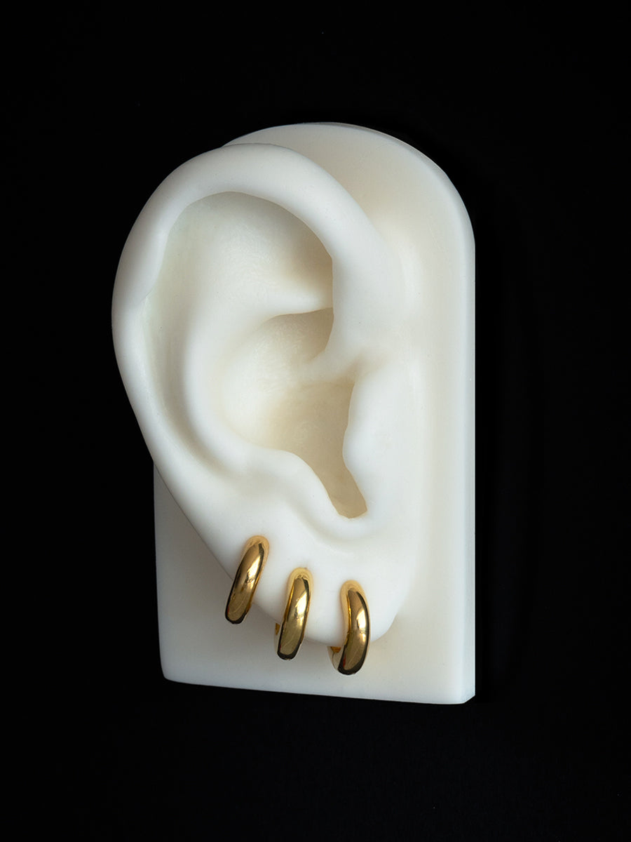 Argollas Nina S - Enchapado 18k