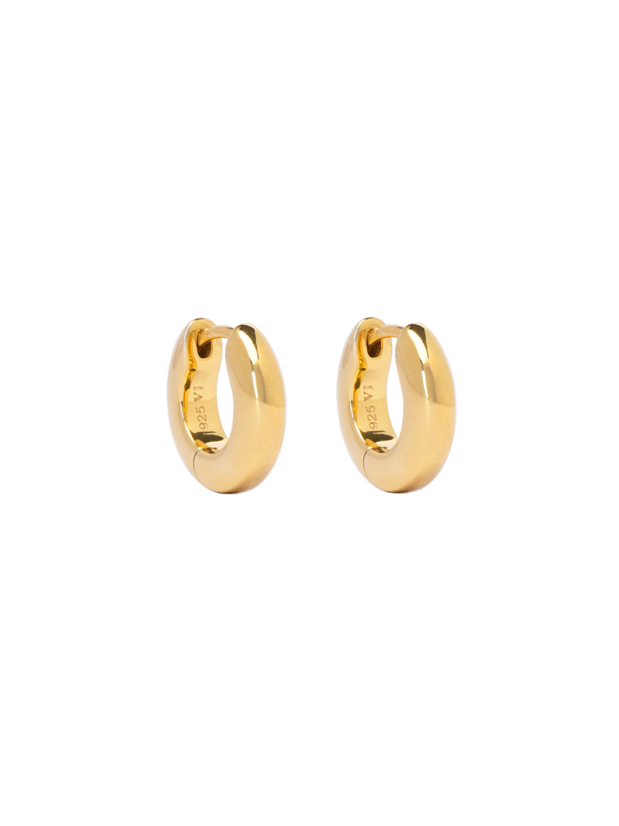 Argollas Nina S - Enchapado 18k