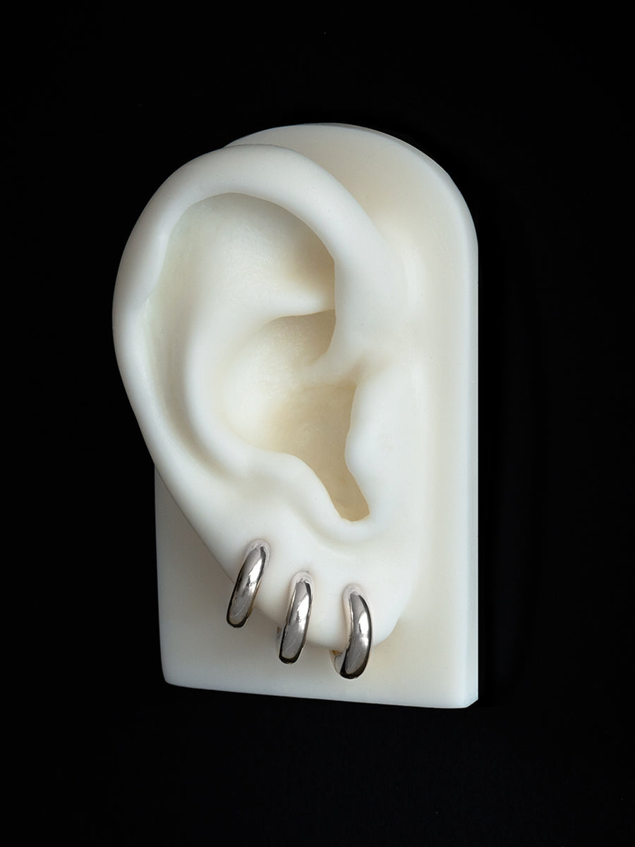 Argollas Nina S - Plata 925