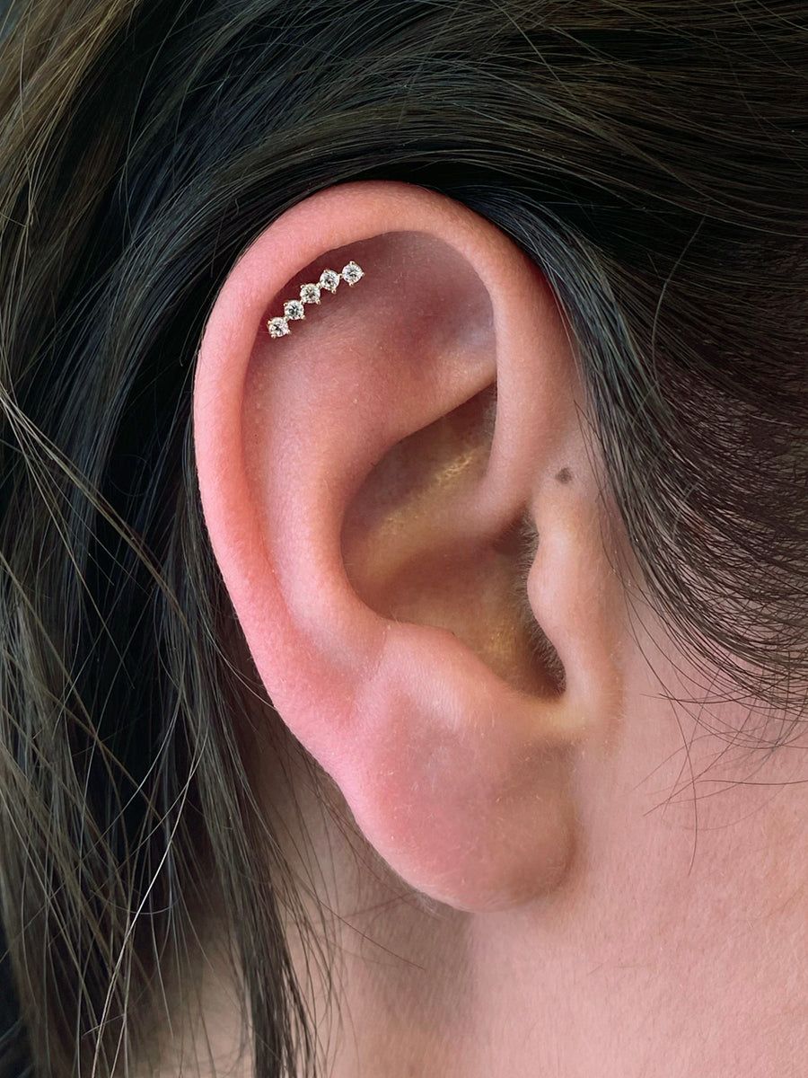 Piercing Aries - Oro 14k