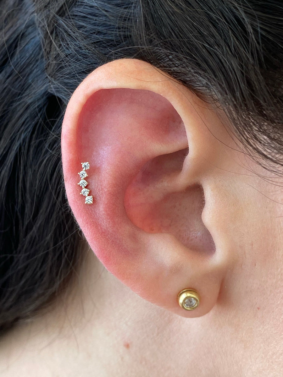 Piercing Aries - Oro 14k