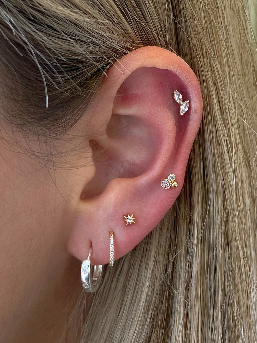 Piercing Aurora - Oro 14k