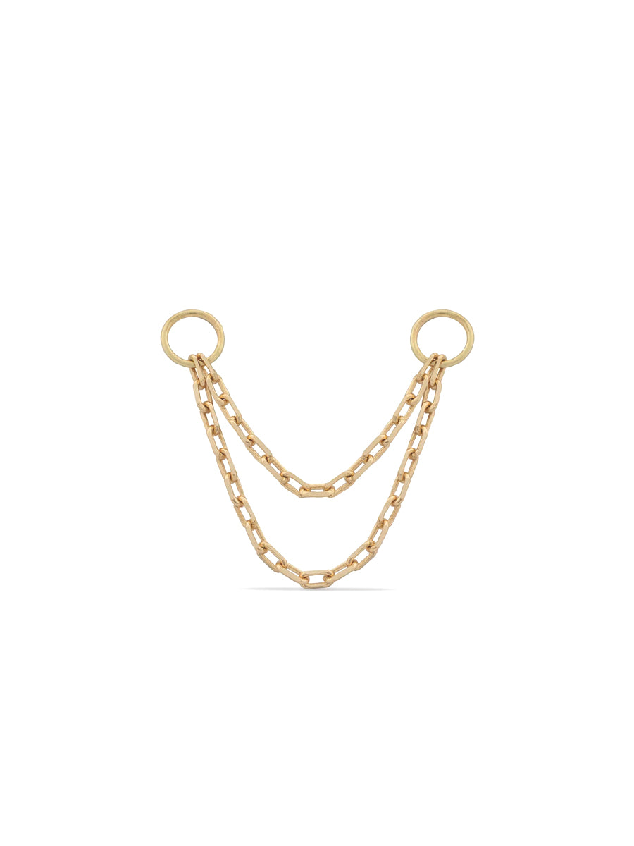 Cadena Doble - Oro 14k