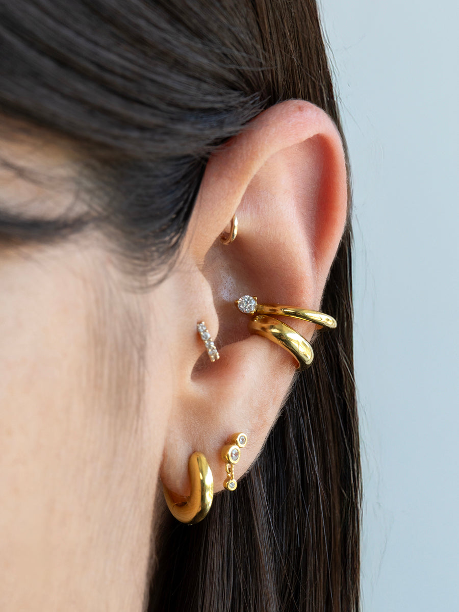 Clicker 4 mm - Oro 14k