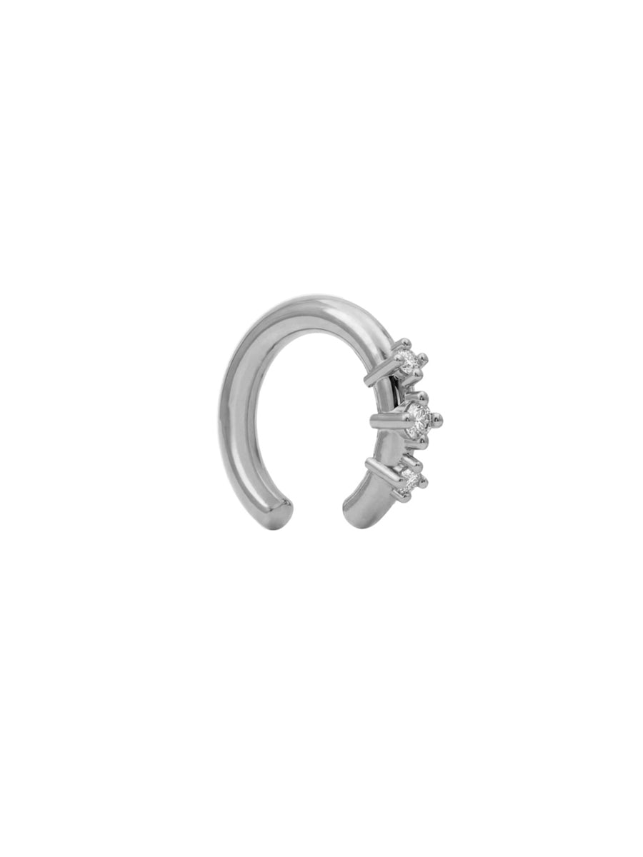 Ear Cuff Demi - Plata 925