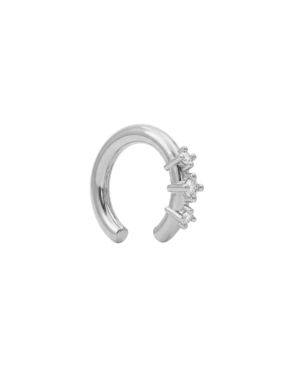 Ear Cuff Demi - Plata 925