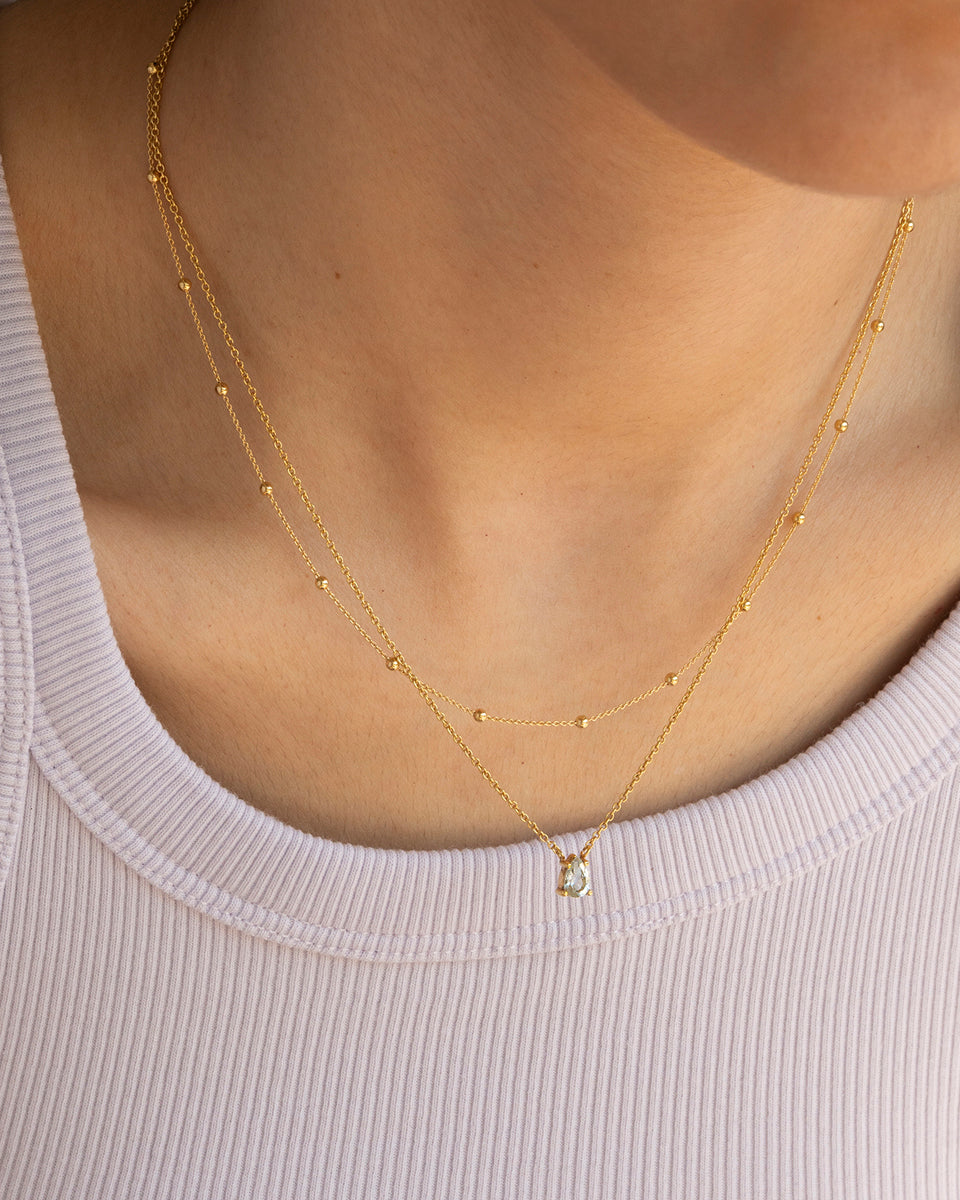 Cadena Dot - Enchapado 18k
