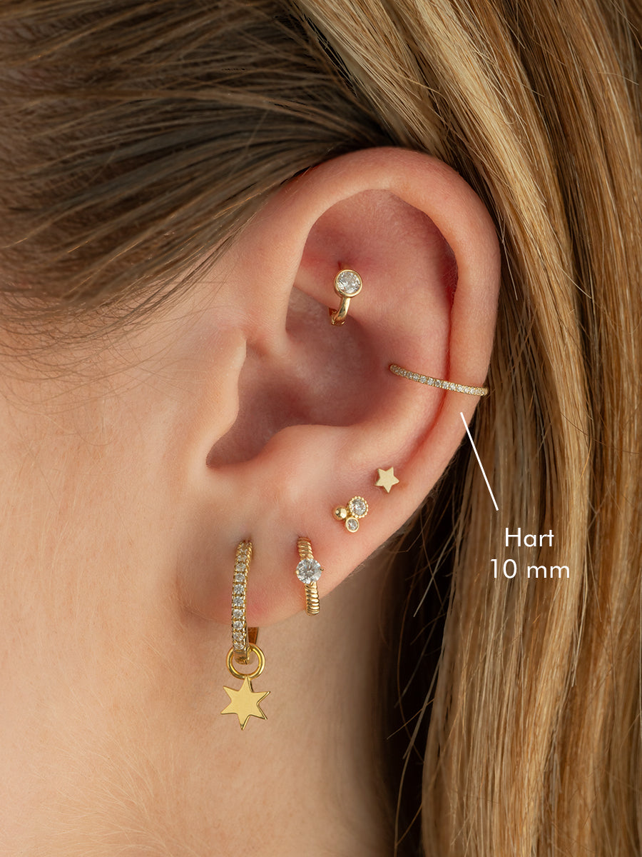 argolla piercing conch lobulo oro 14k chile