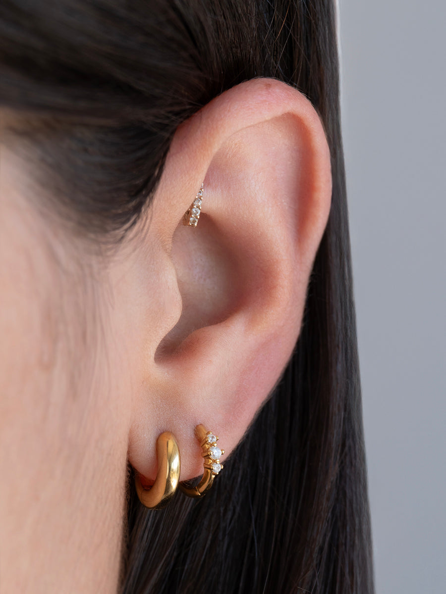 Hoops Set - Enchapado 18k