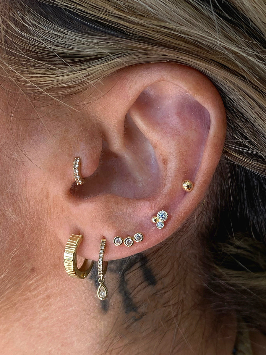 Piercing Aurora - Oro 14k