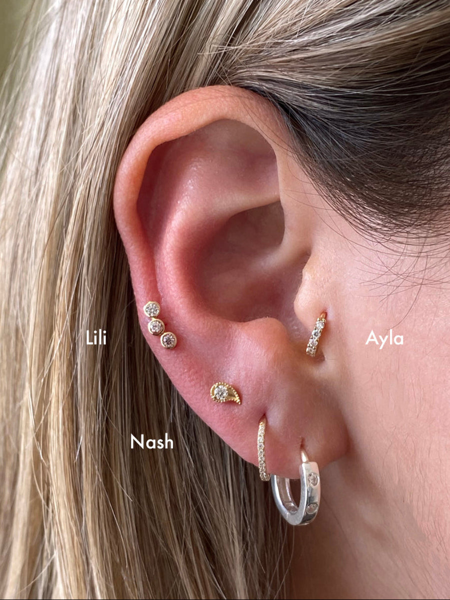 Piercing Nash - Oro 14k