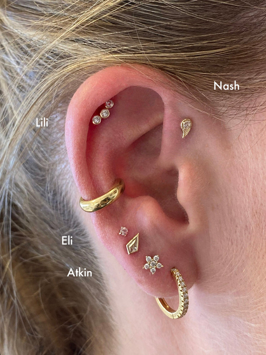 Piercing Nash - Oro 14k