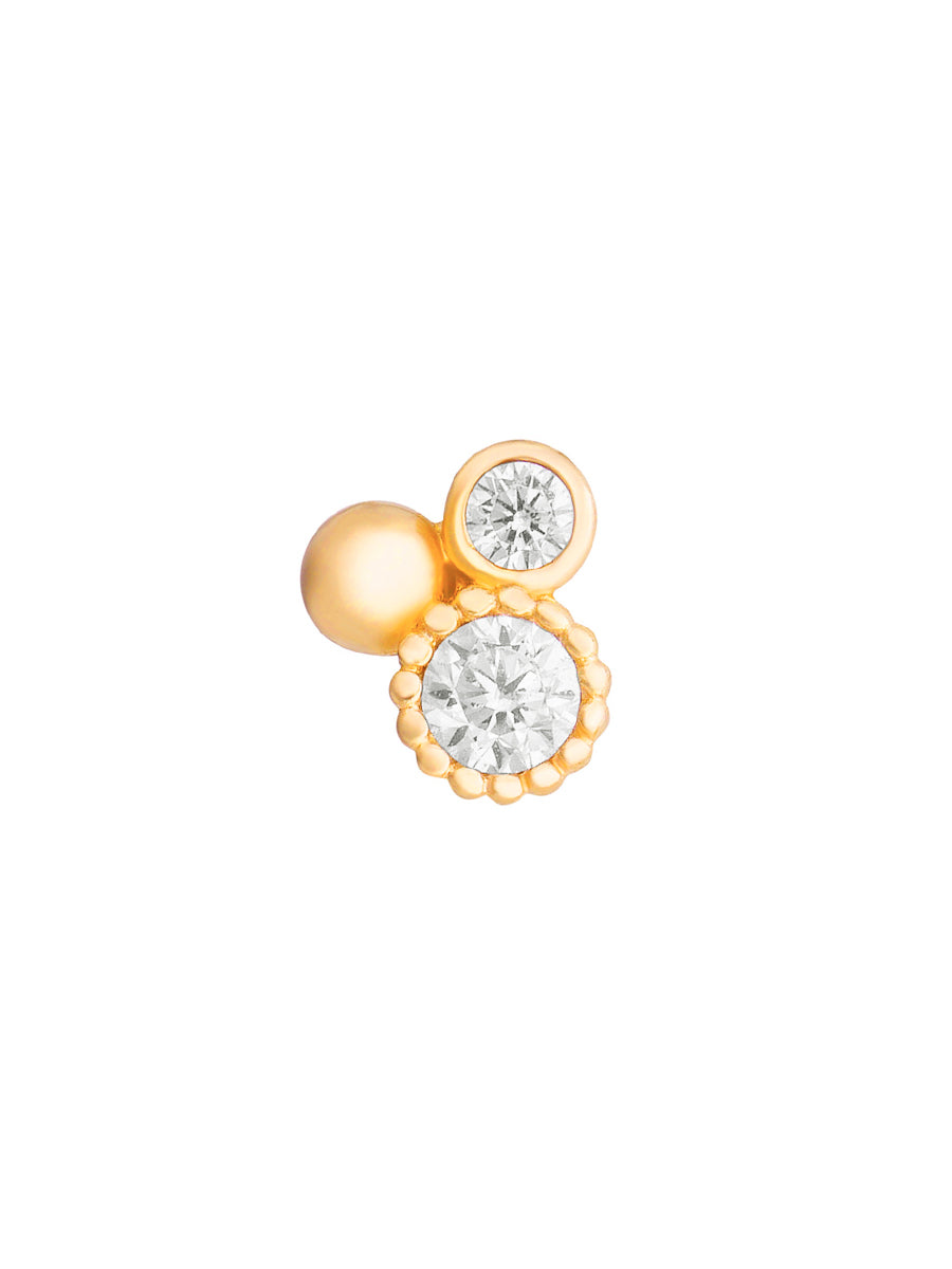 piercings de oro 14k chile