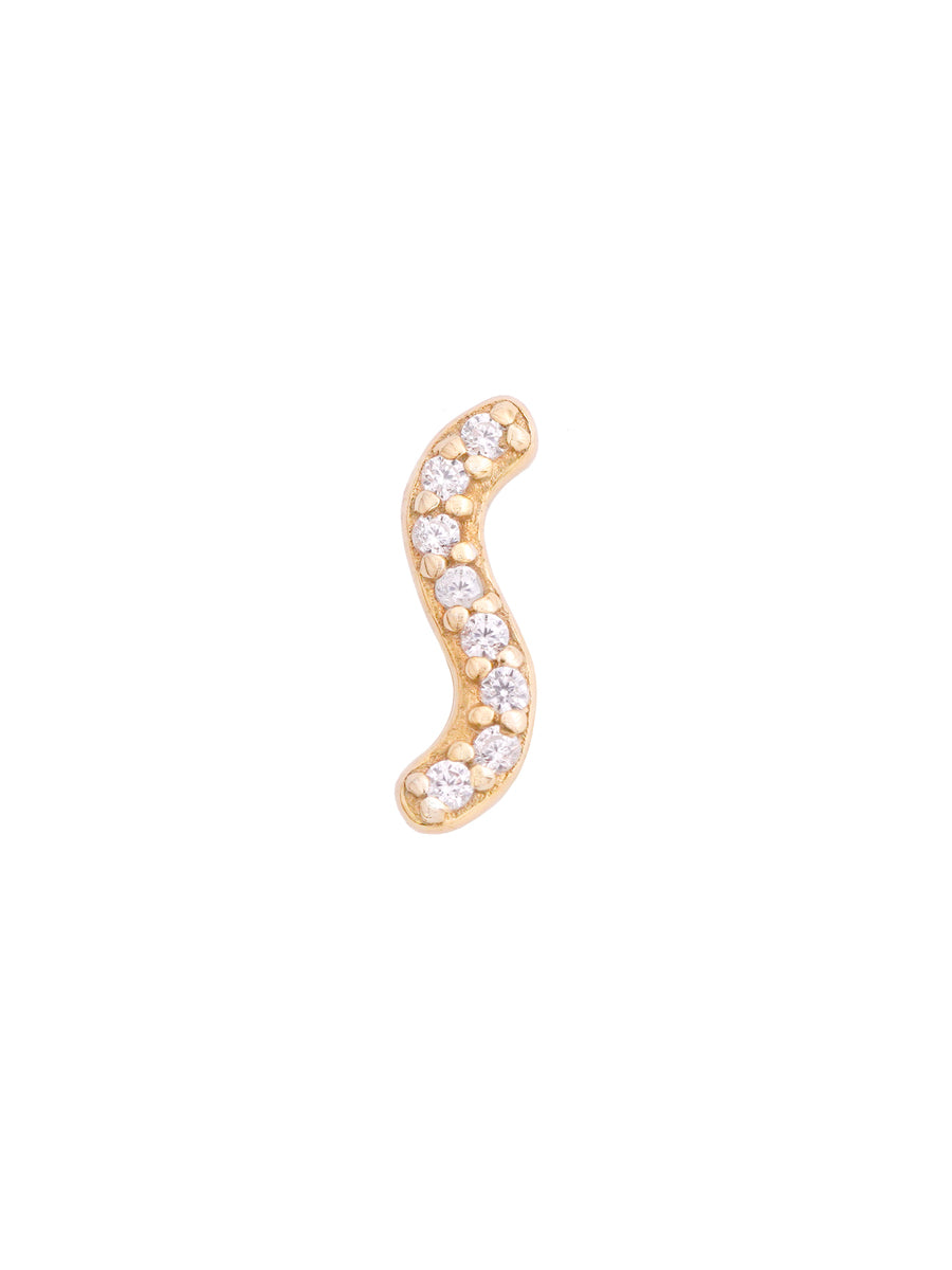 Piercing Wave - Enchapado 18k