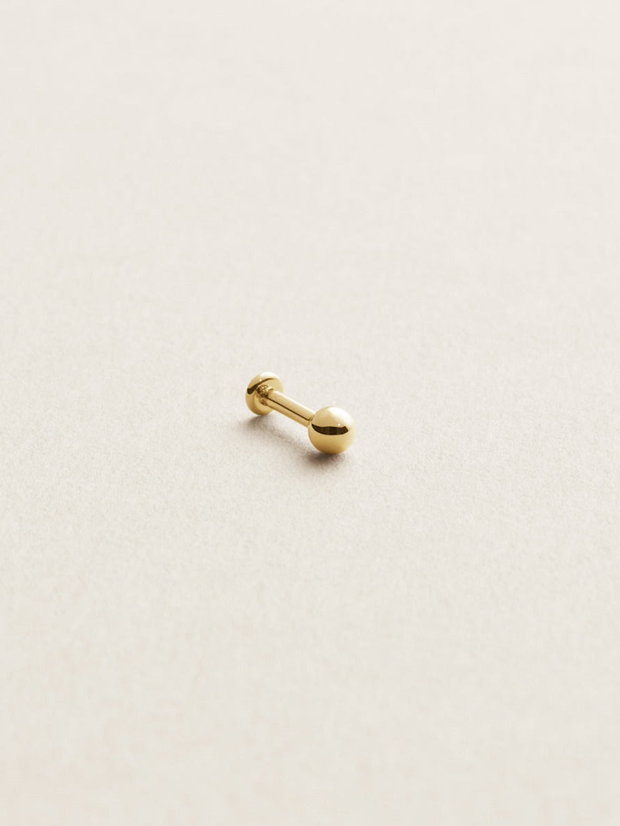 piercing oro 14k nariz nostril oreja chile mujer