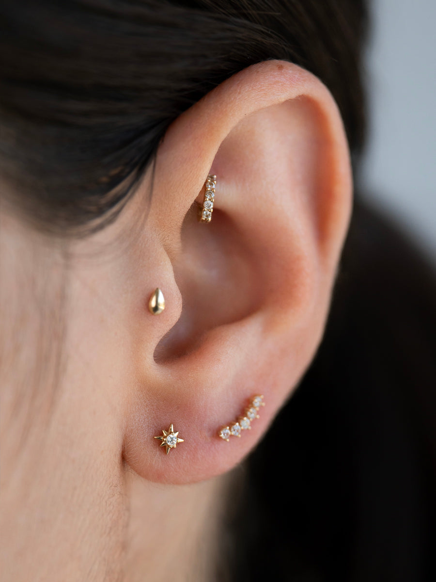 Piercing Aries - Oro 14k