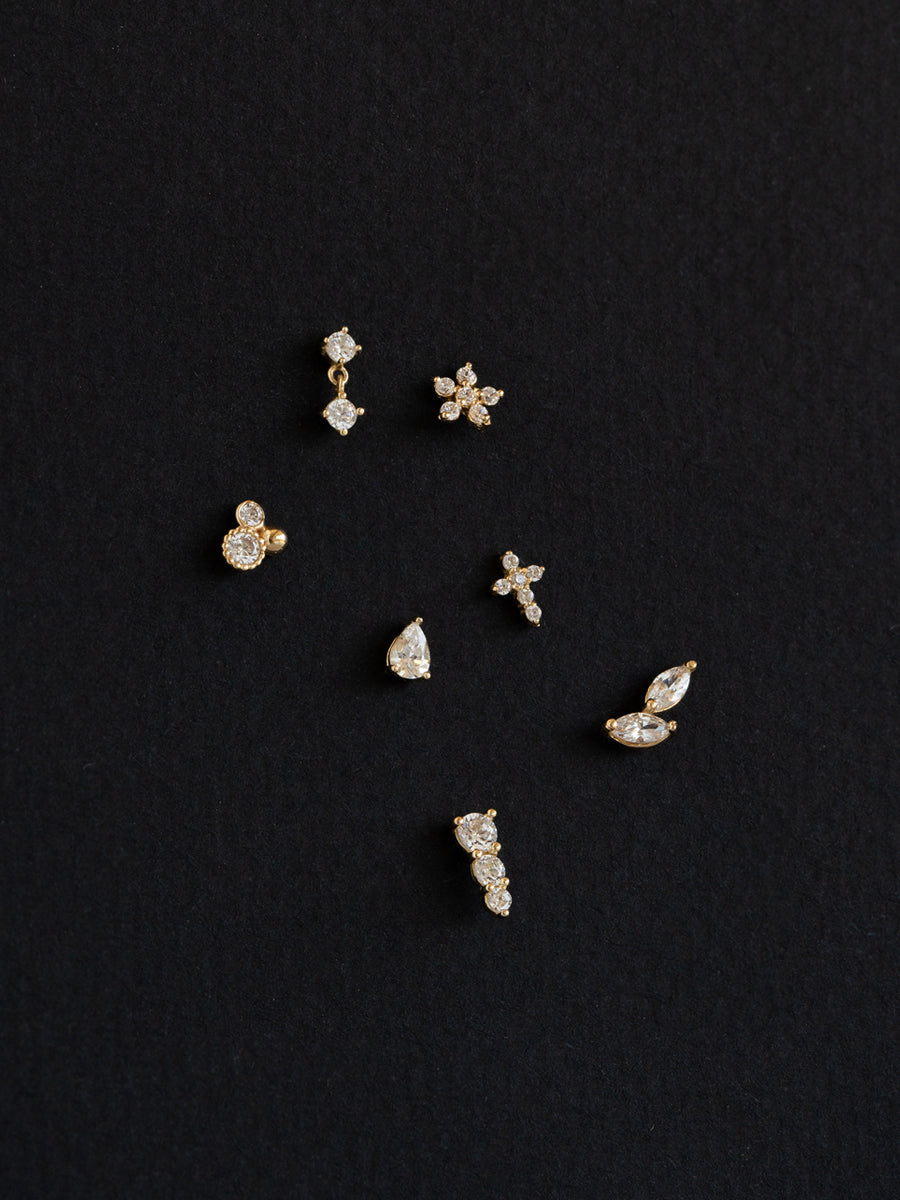 Piercing Rio - Oro 14k