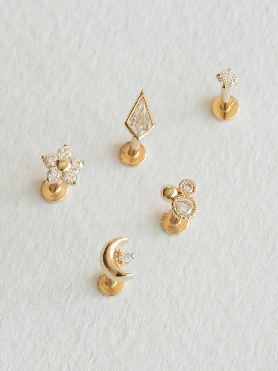 Piercing Aurora - Oro 14k
