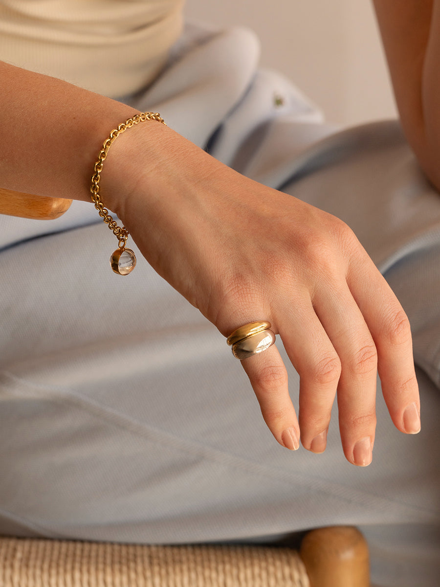 Pulsera Lukez - Enchapado 18k