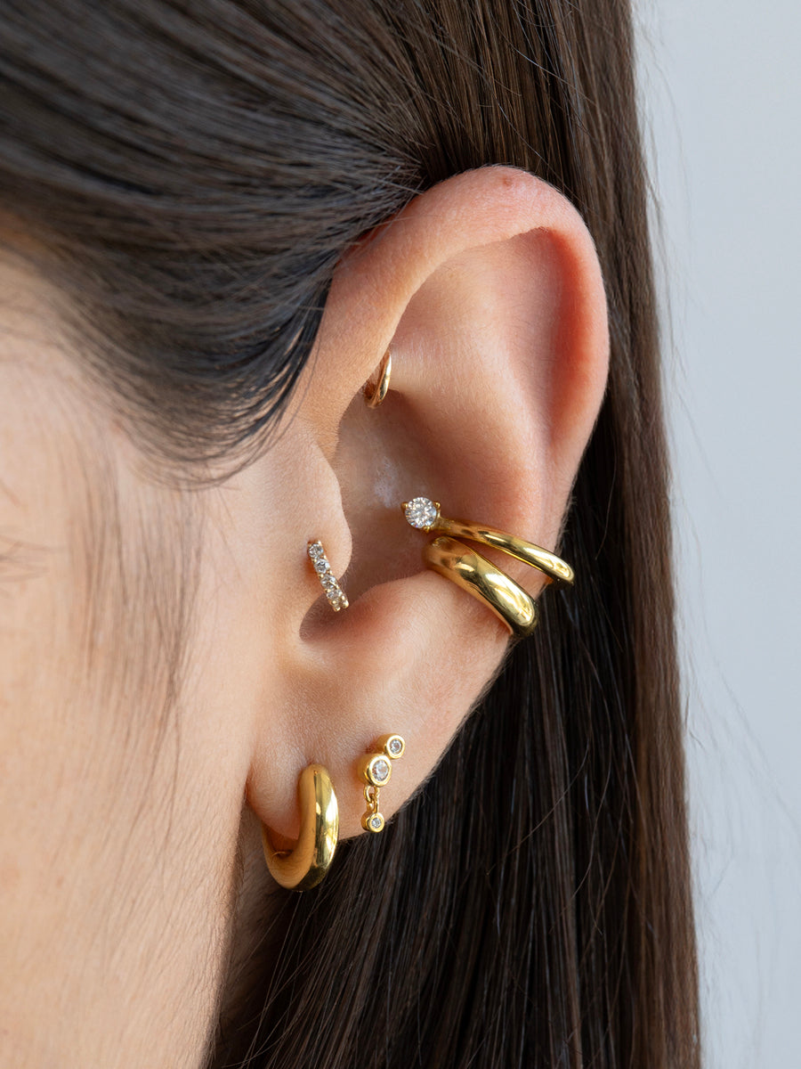 Clicker 4 mm - Oro 14k