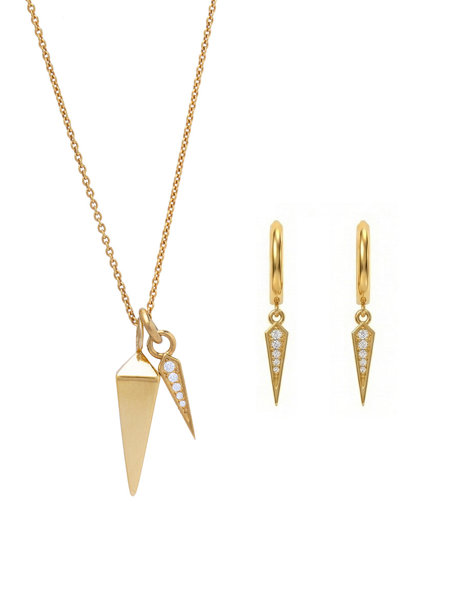 Set 001 - Enchapado 18k