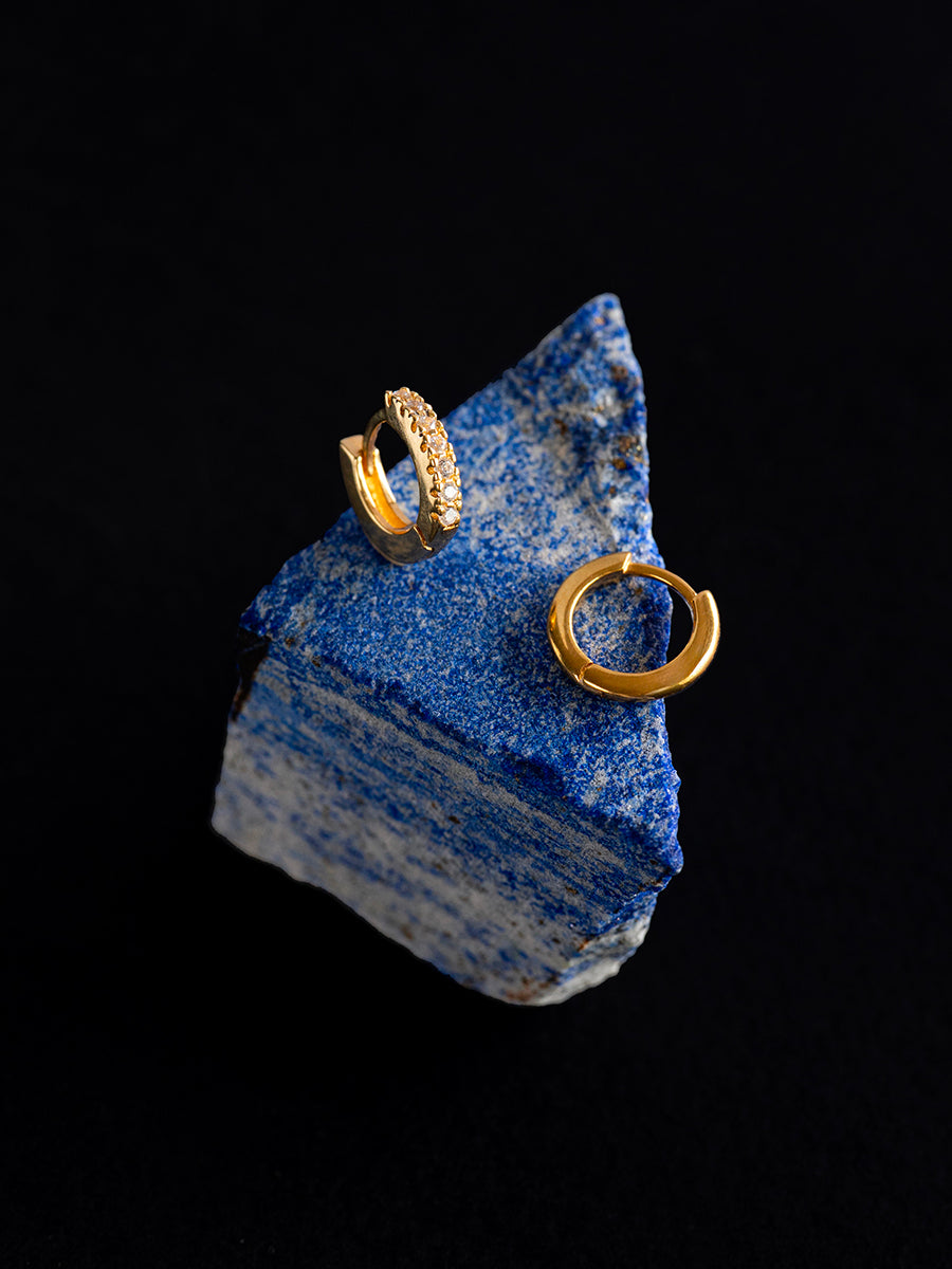 Set Solitario - Enchapado 18k