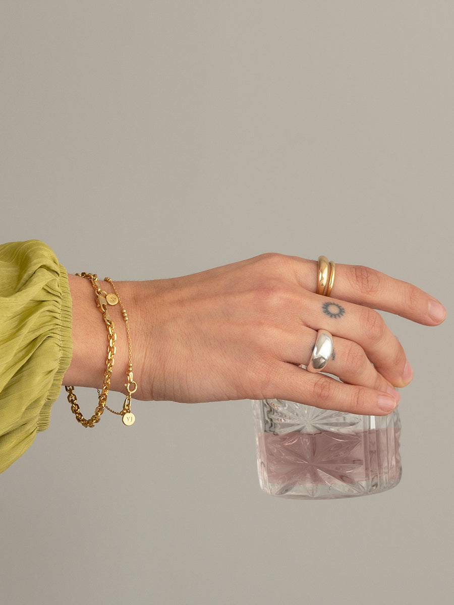 Pulsera Lukez - Enchapado 18k