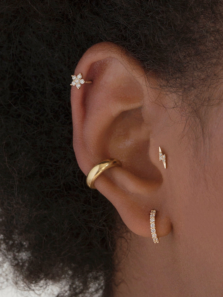 aro de oro amarillo 14k