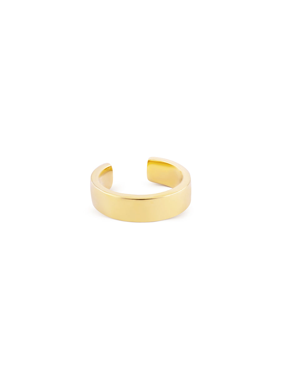 ear cuff bañado en oro chile
