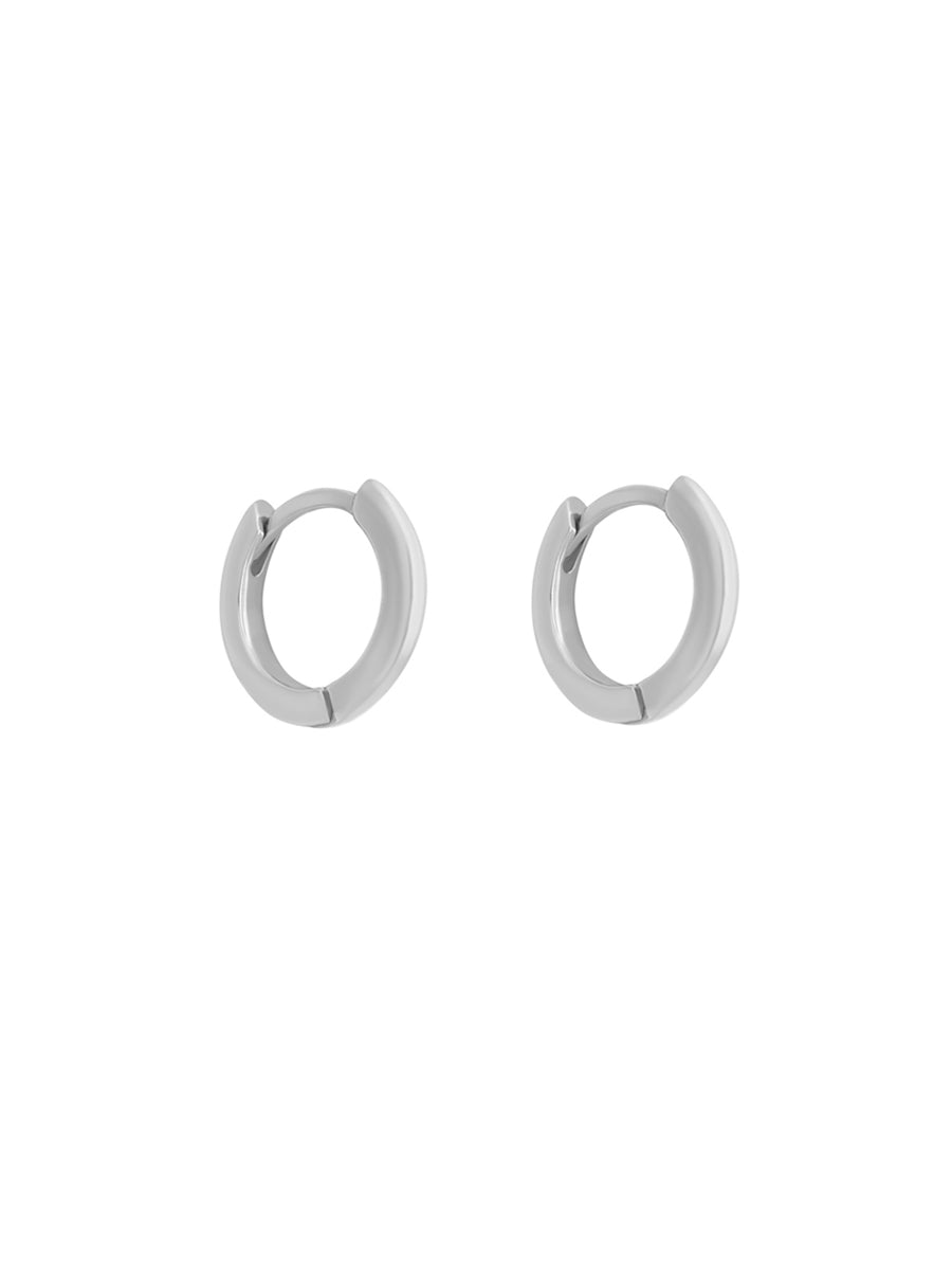 argollas pequeñas de plata 925 mujer chile