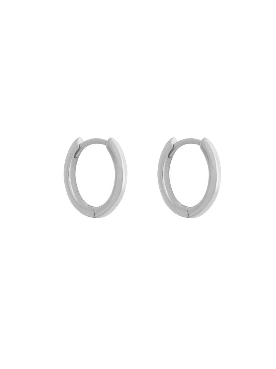 argollas de plata 925 basicas mujer