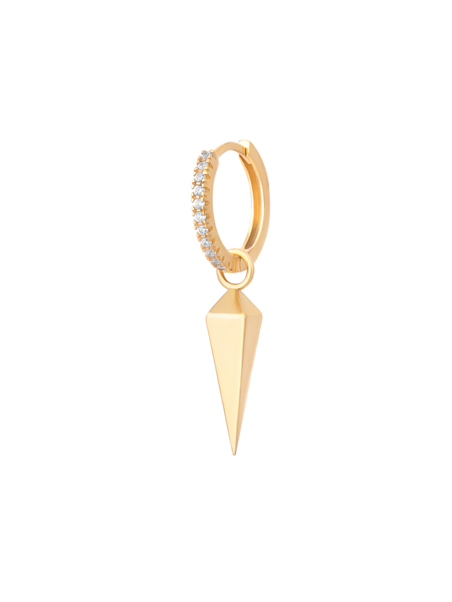 charm enchapado en oro colgante