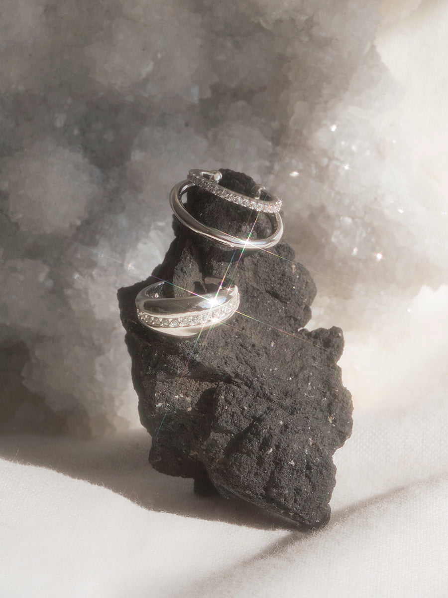 aros a presion chile plata 925