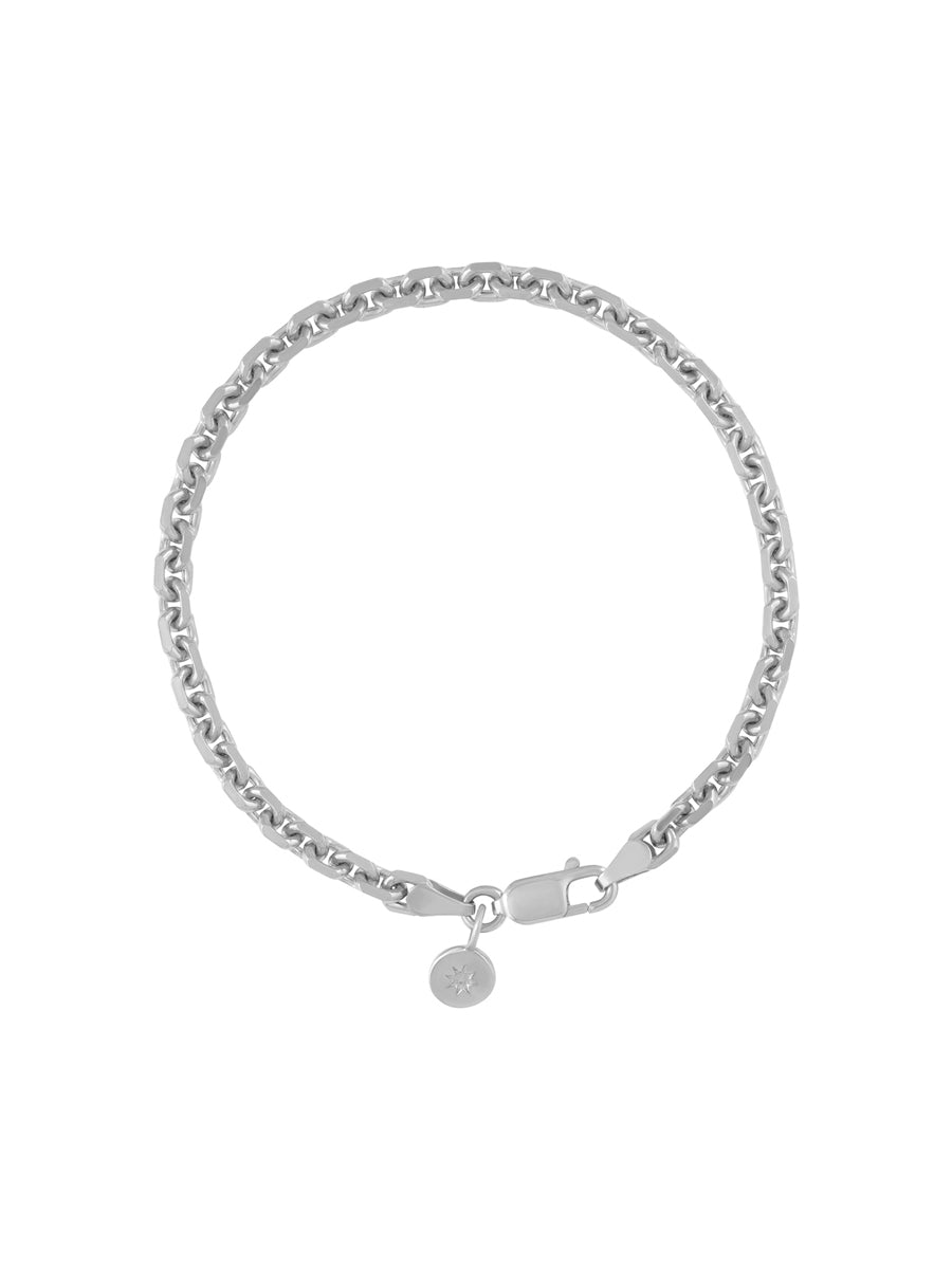 pulsera de plata italiana mujer hombre chile