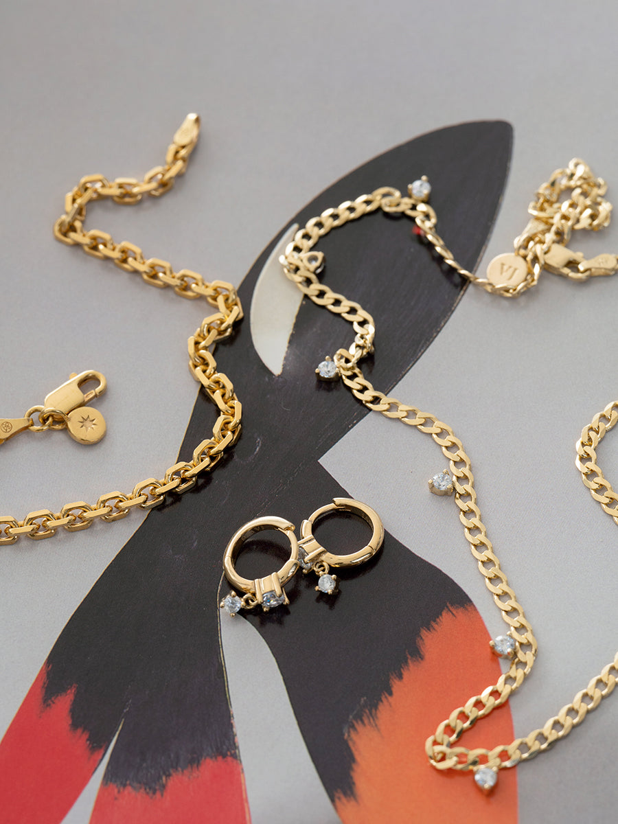 Pulsera Lukez - Enchapado 18k