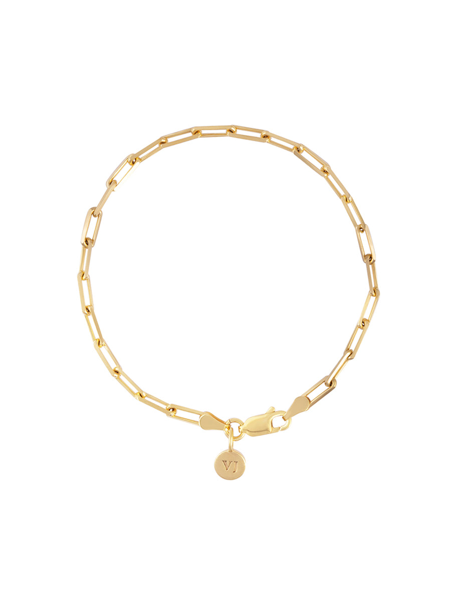 pulsera de plata italiana bañada en oro mujer chile