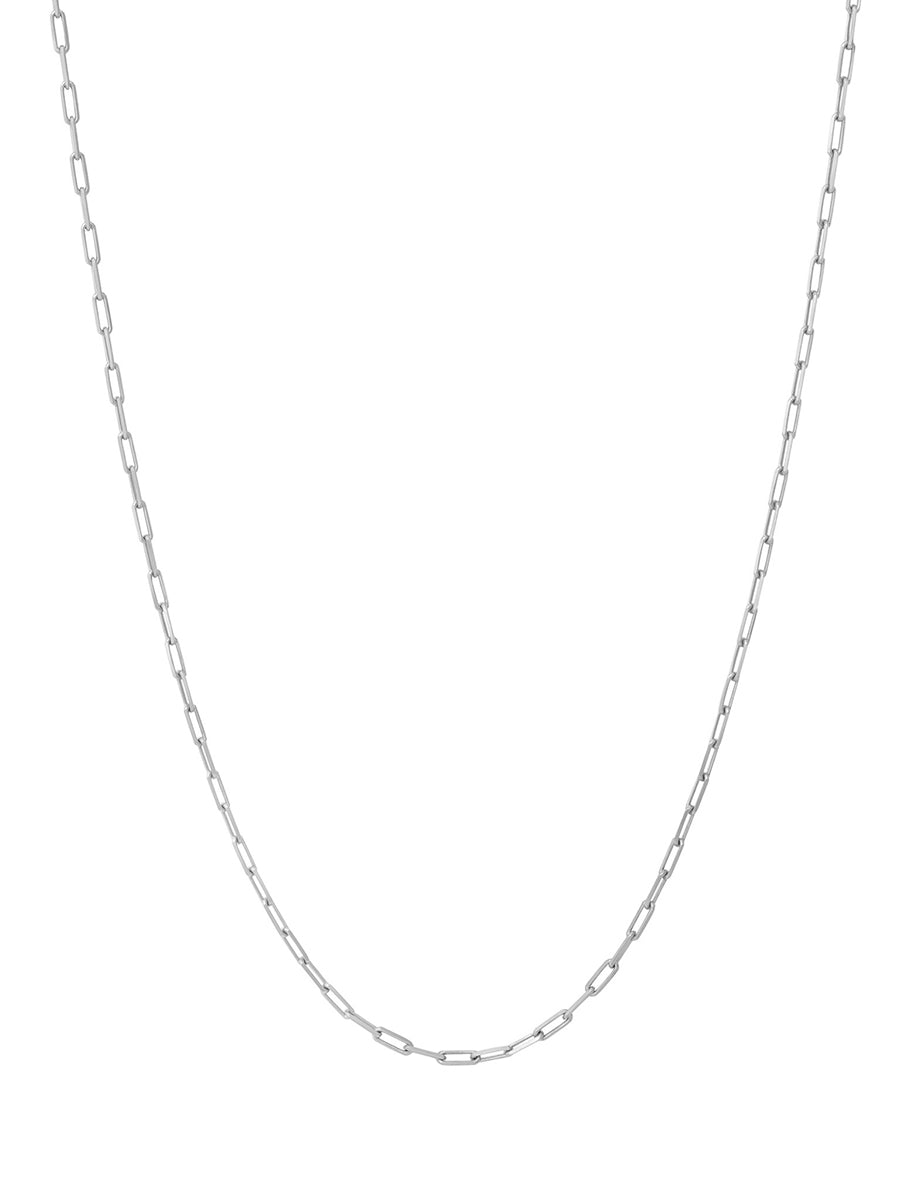 cadena delgada plata italiana 925