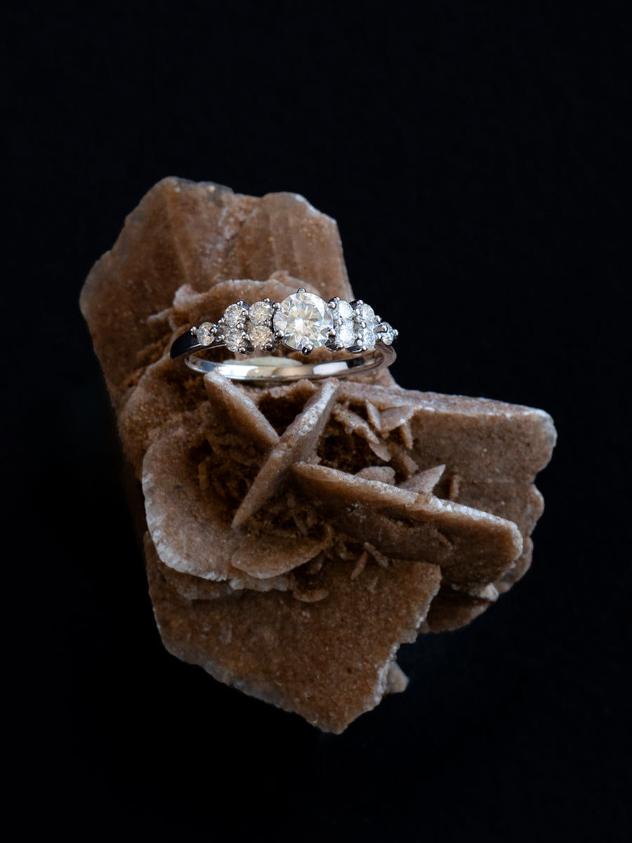 Anillo Único 003 - Plata Rodinada