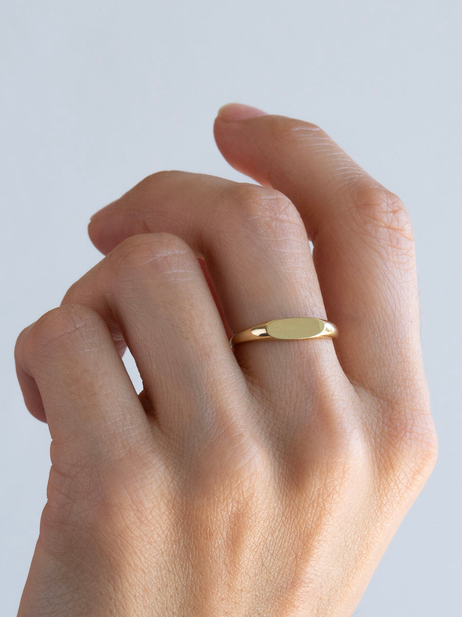 Anillo Único 006 - Oro 14k