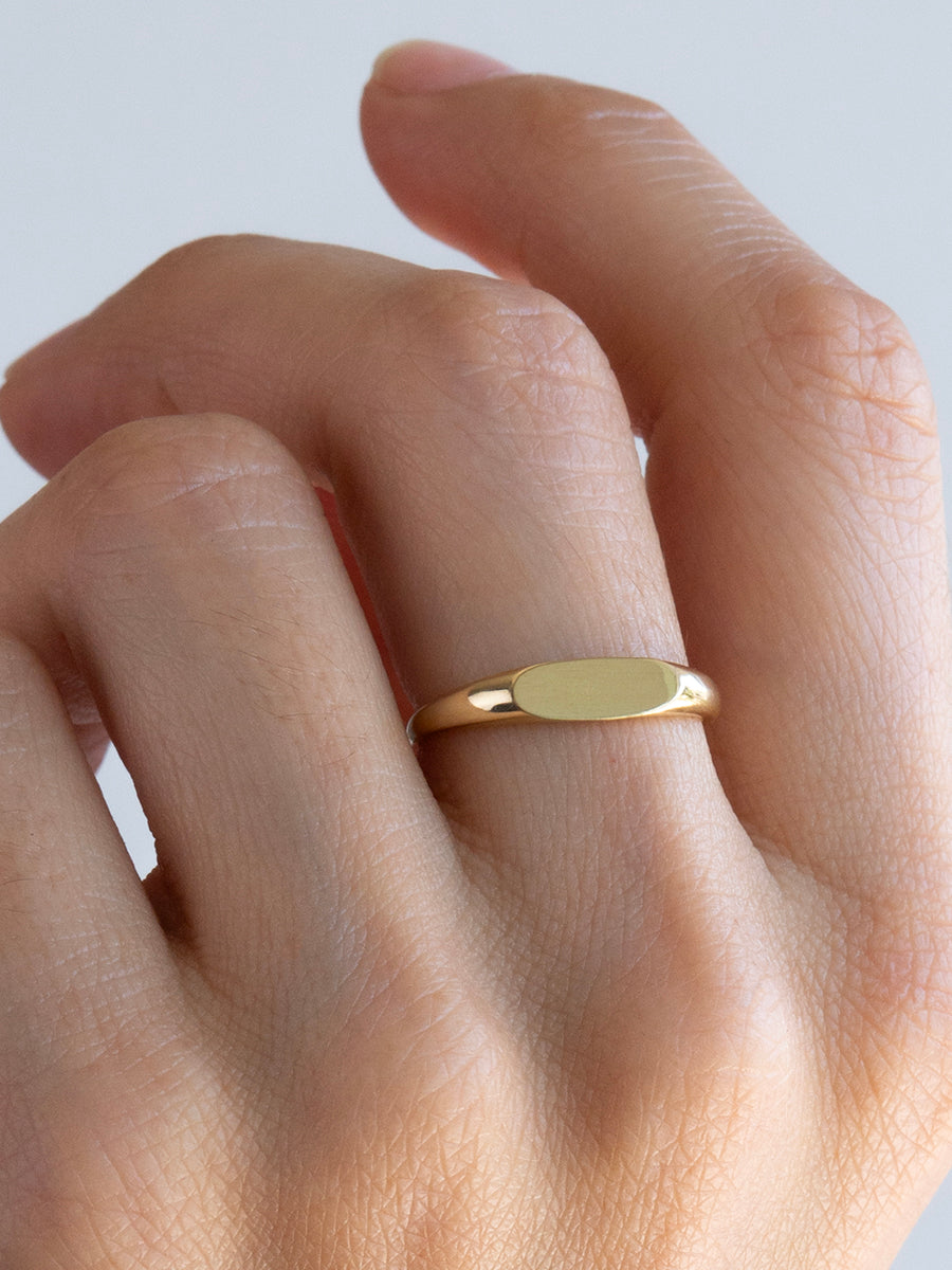 Anillo Único 006 - Oro 14k