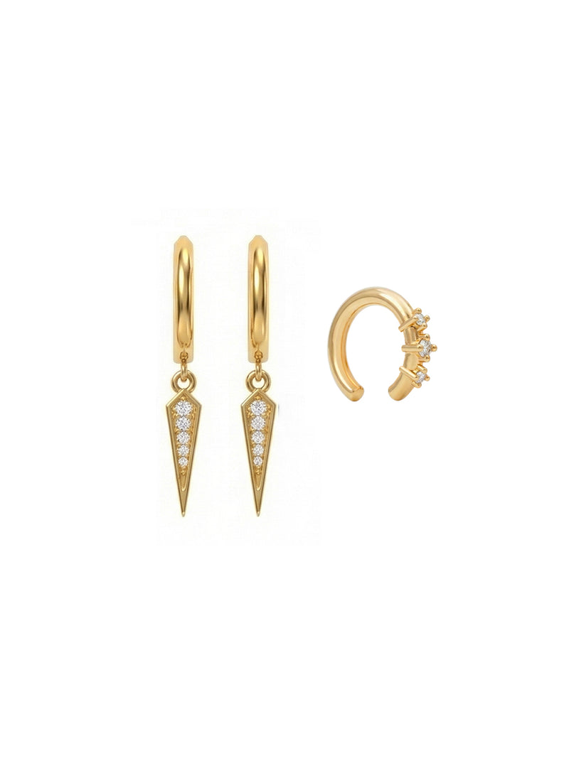 Set 005 - Enchapado 18k