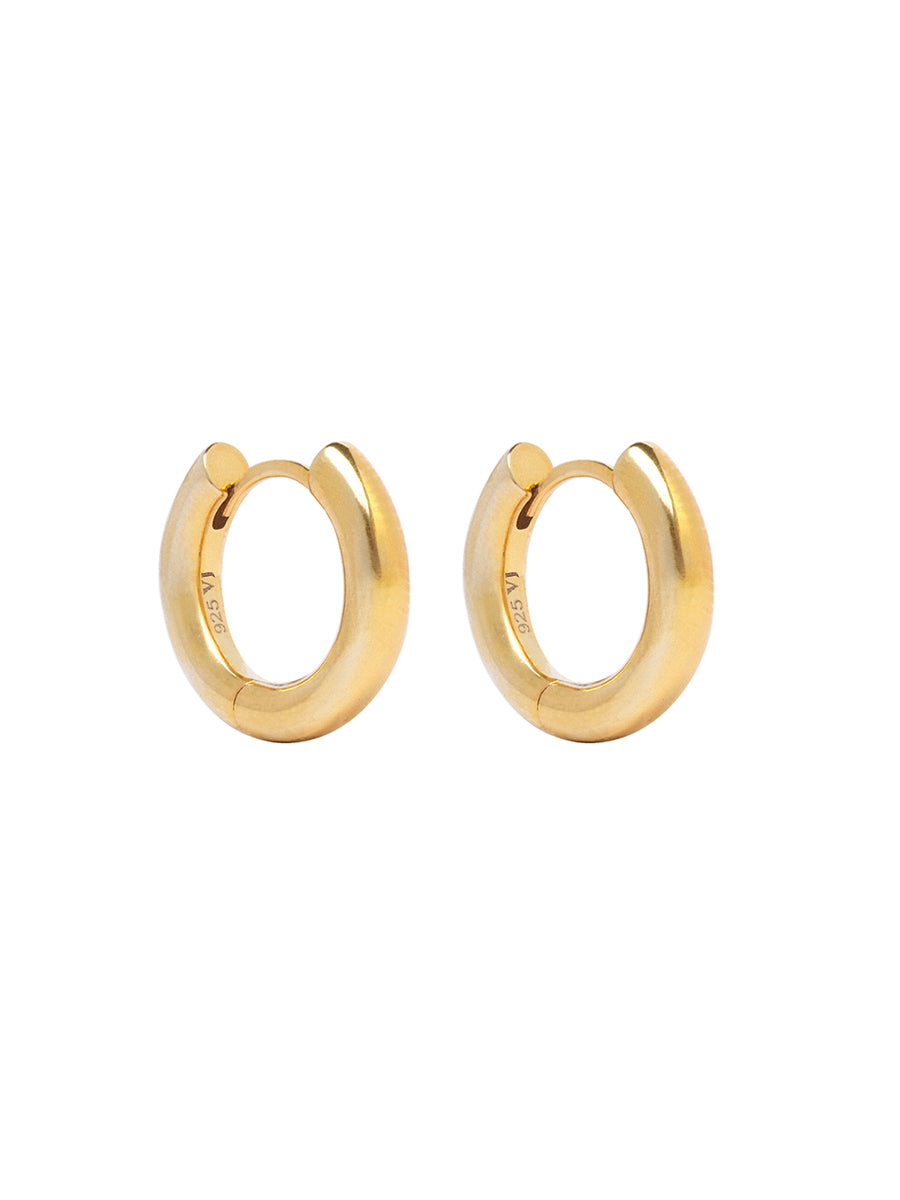 Argollas Nina M - Enchapado 18k