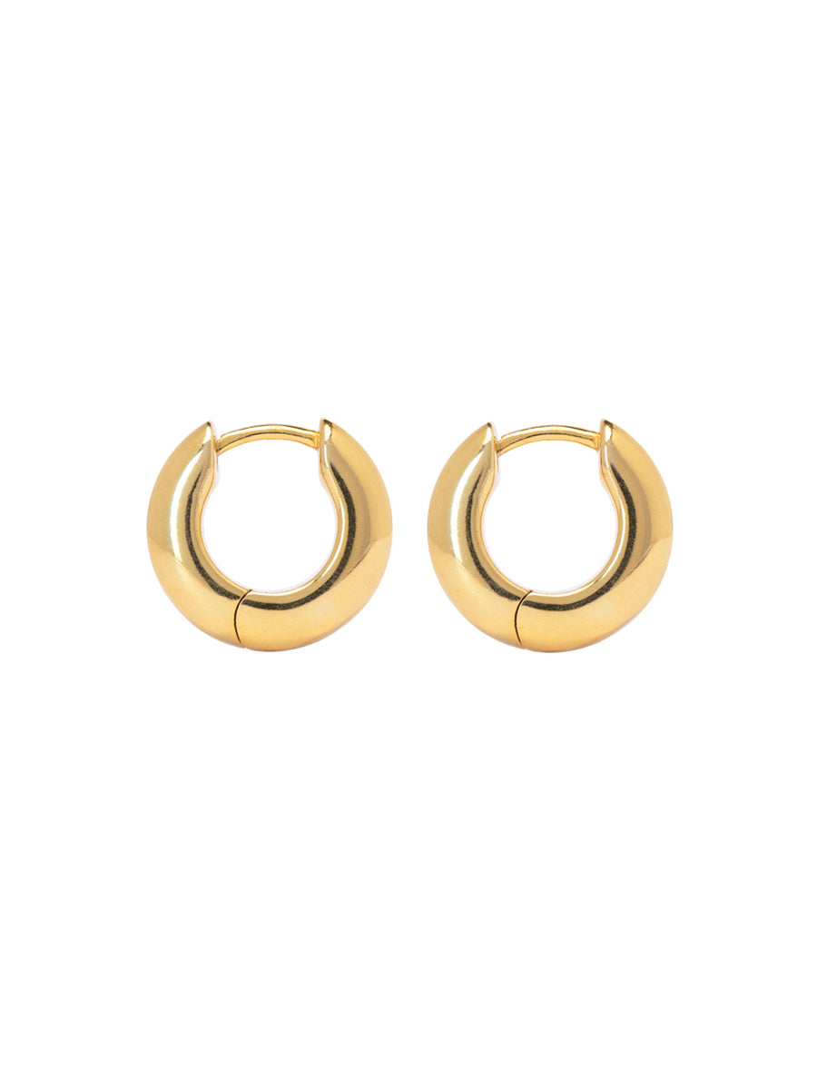 Argollas Nina S - Enchapado 18k