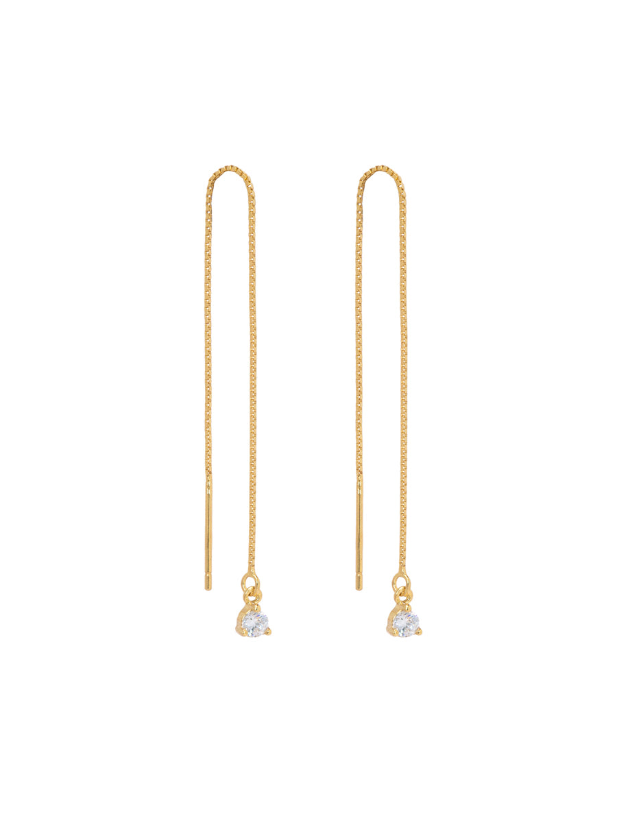 Aros Hannah - Enchapado 18k