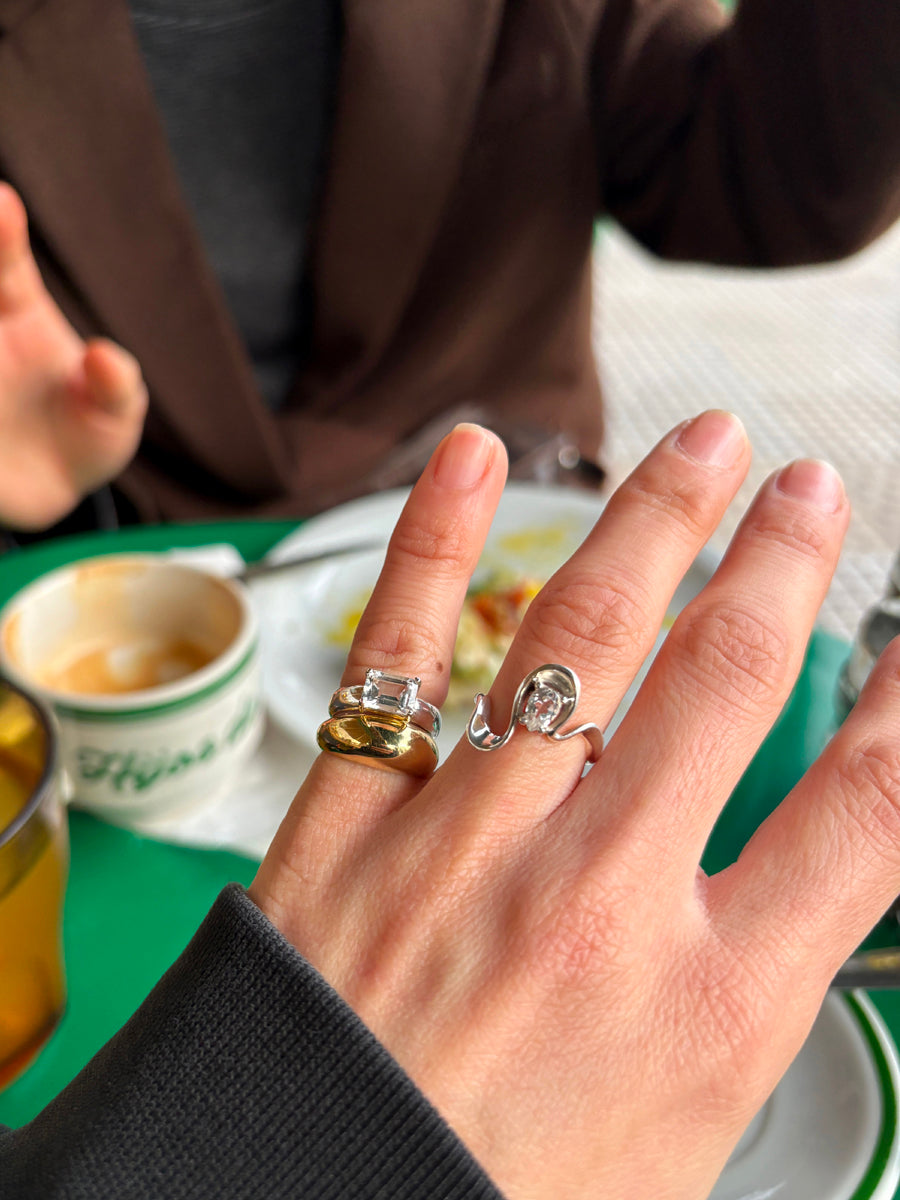 Anillo Marea - Plata 950