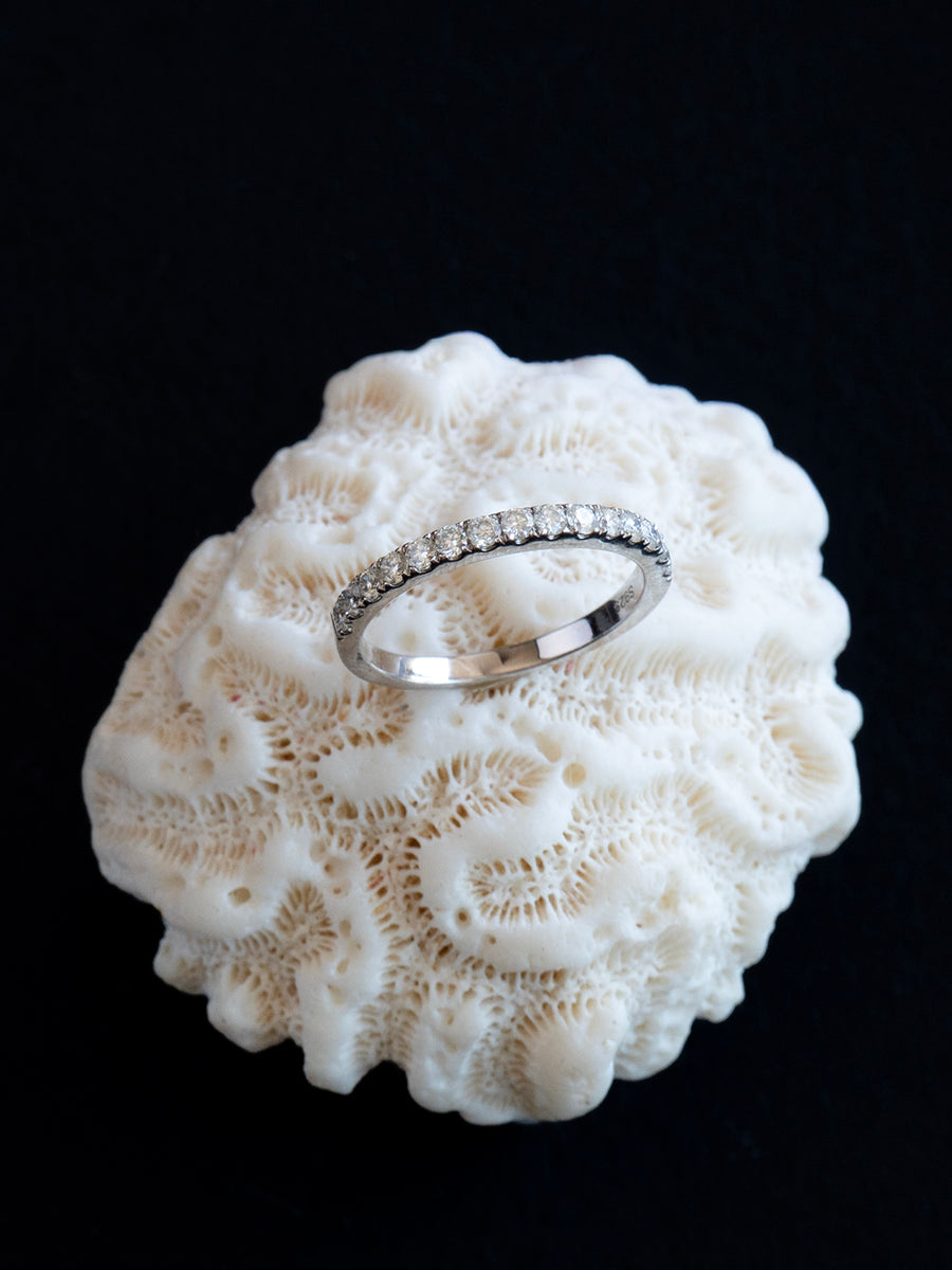 Anillo Único 005 - Plata Rodinada